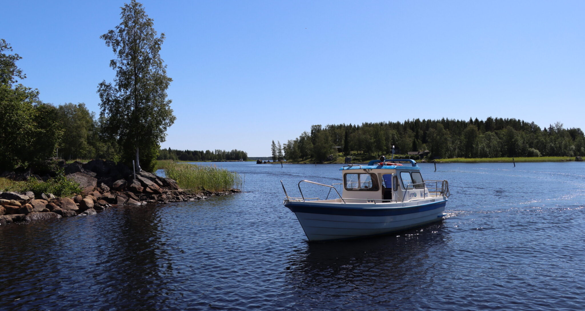 båt i havet