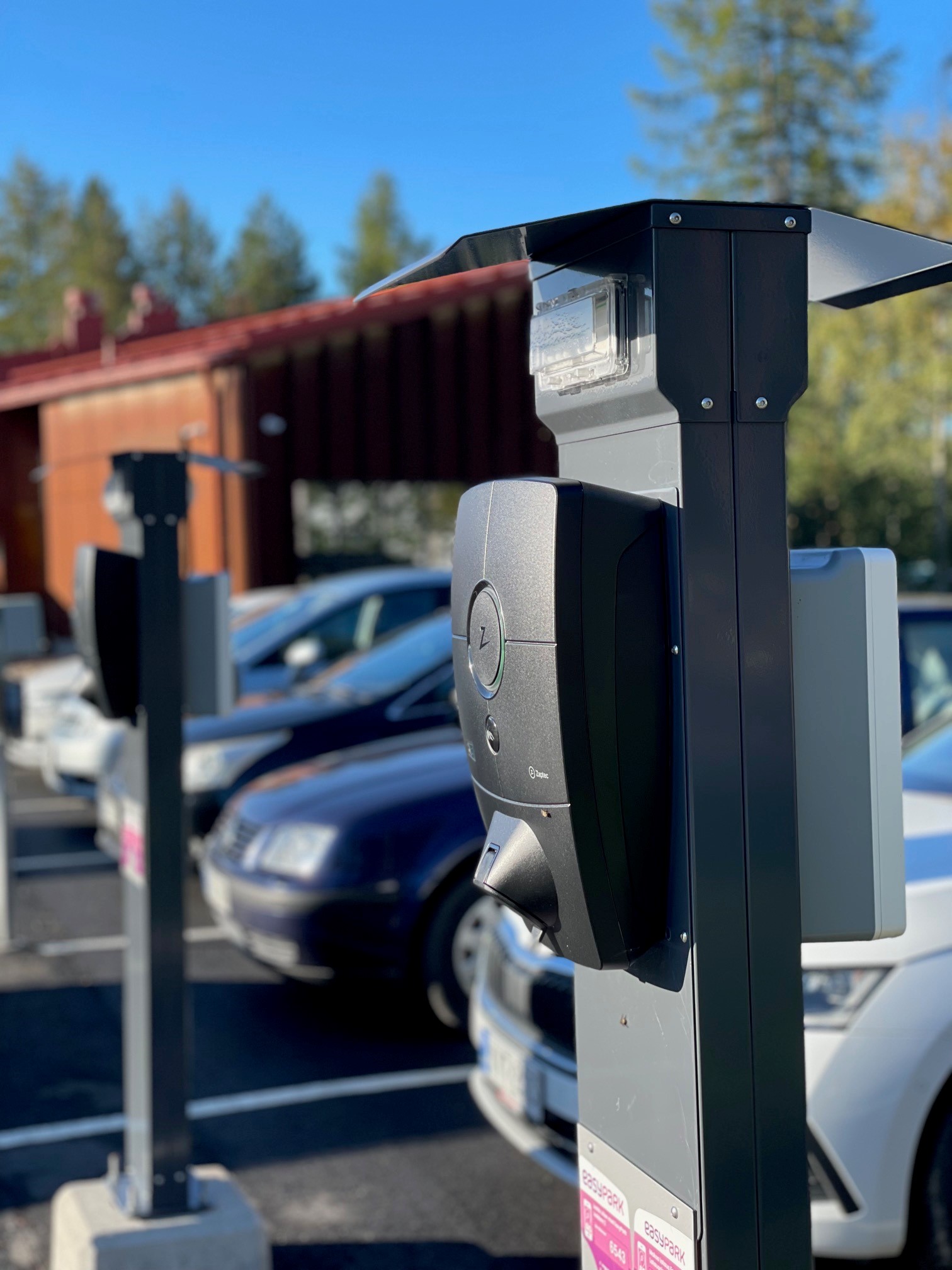 Laddstationer vid Larsmo kommungård