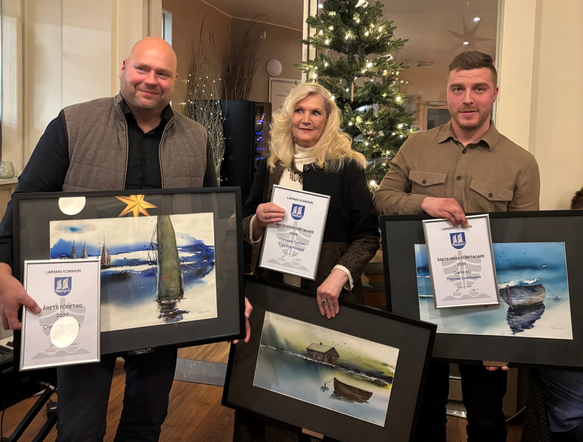 Vuoden yrittäjäpalkinnot on jaettu image