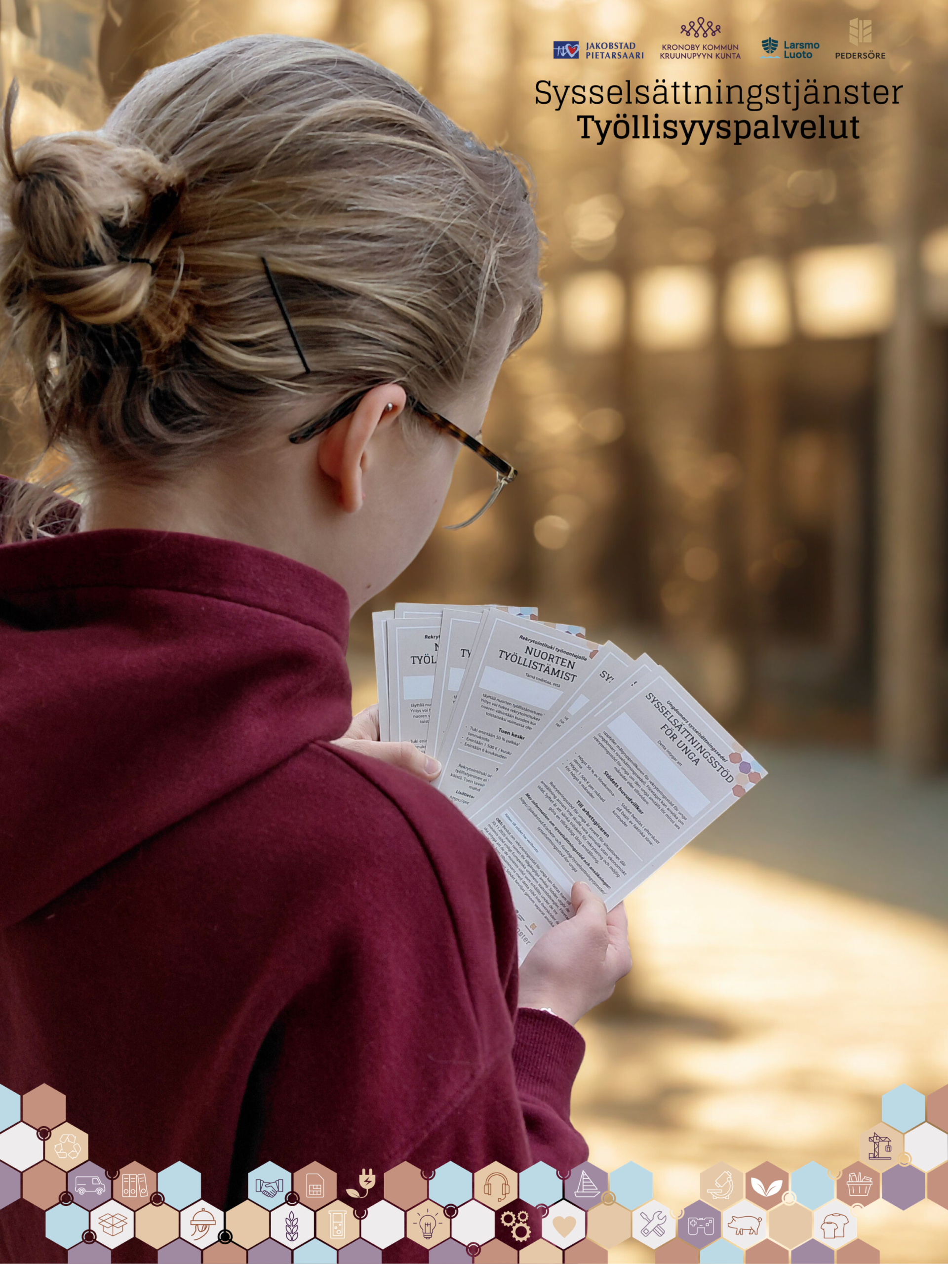 Työnantaja, palkkaa nuori – me maksamme puolet palkkakustannuksista! image