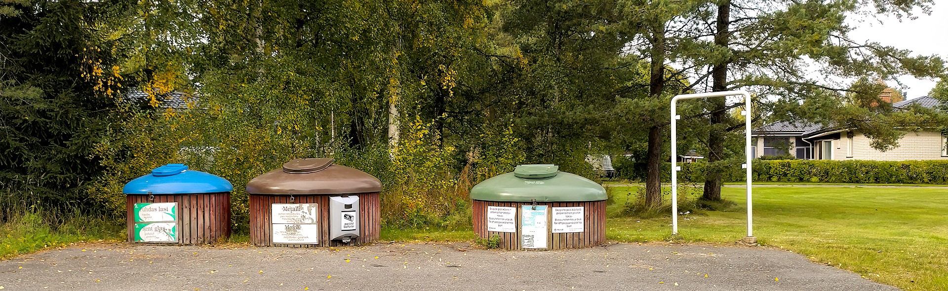 Ekorosk återvinningsstation