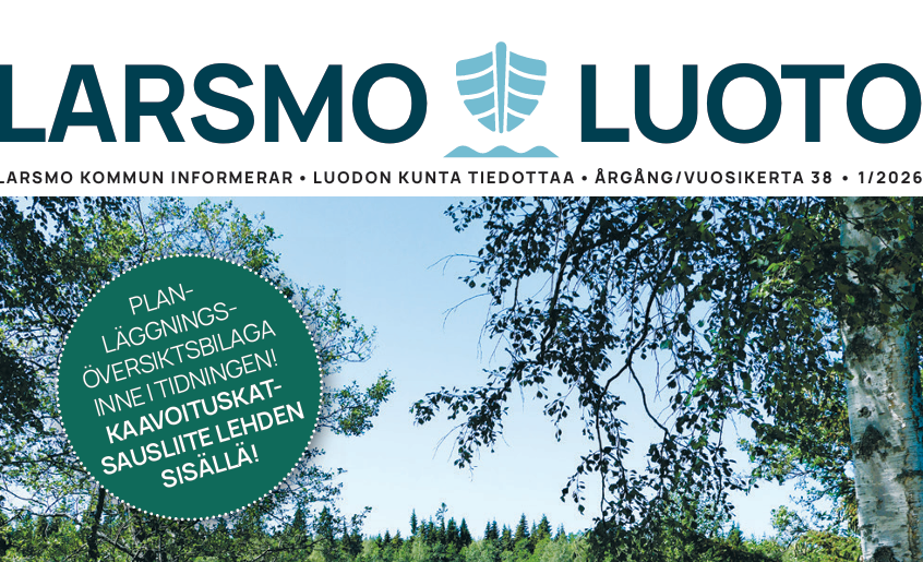 Larsmo kommuntidning 1 2026 pärmbild