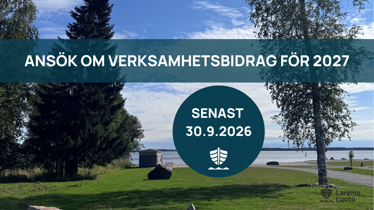 Ansökan om verksamhetsbidrag 2027