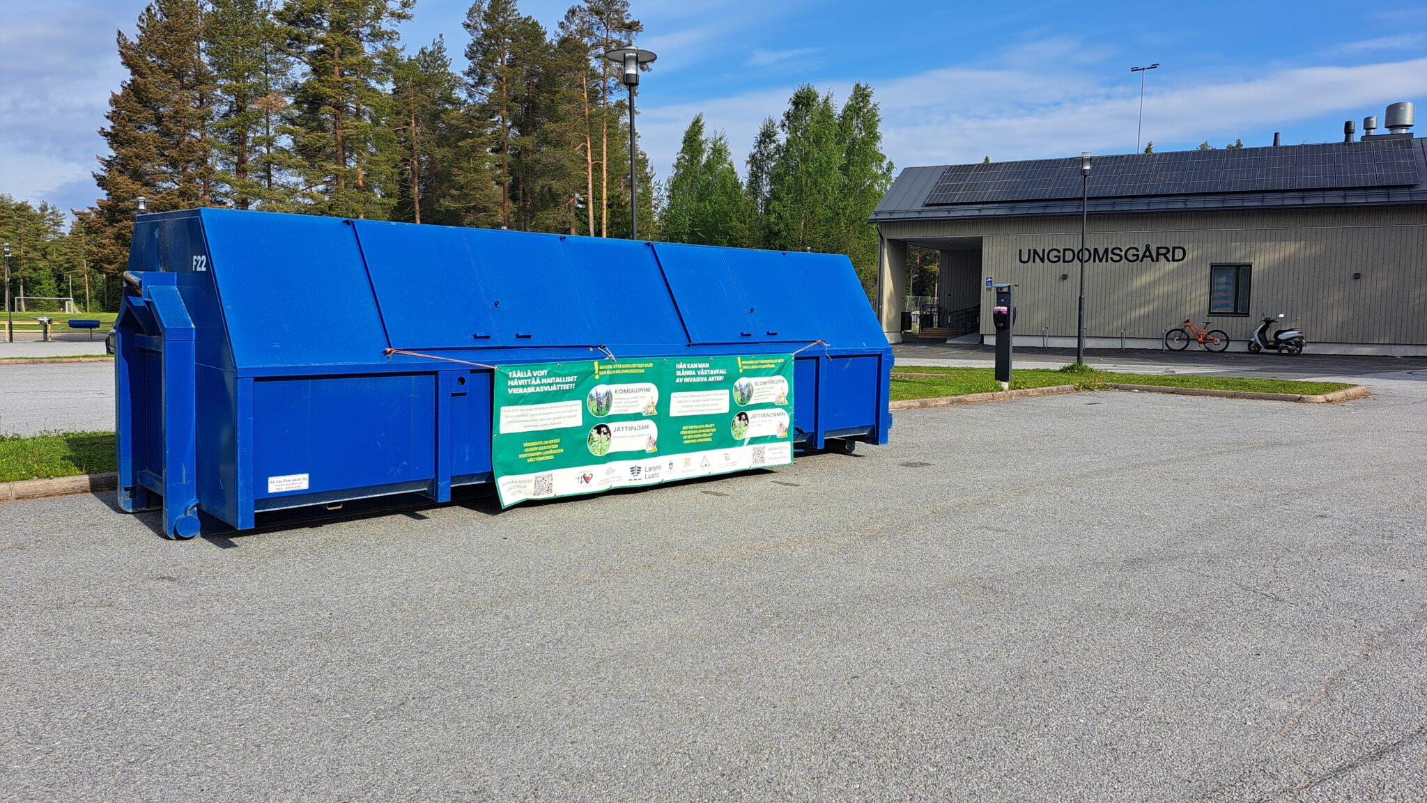 Insamlingsplats för invasiva växtarter